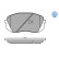 Brake Pad Set, disc brake MEYLE-ORIGINAL Quality 025 245 0116/W, Thumbnail 3