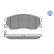 Brake Pad Set, disc brake MEYLE-ORIGINAL Quality 025 245 1016/W, Thumbnail 2