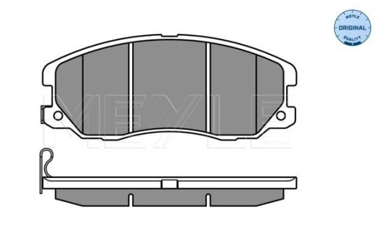 Brake Pad Set, disc brake MEYLE-ORIGINAL Quality 025 245 1016/W, Image 2