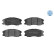 Brake Pad Set, disc brake MEYLE-ORIGINAL Quality 025 245 1016/W, Thumbnail 4
