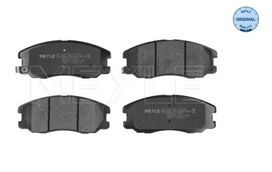 Brake Pad Set, disc brake MEYLE-ORIGINAL Quality 025 245 1016/W, Image 4