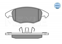 Brake Pad Set, disc brake MEYLE-ORIGINAL Quality 025 245 3818