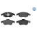 Brake Pad Set, disc brake MEYLE-ORIGINAL Quality 025 245 3818, Thumbnail 3