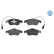 Brake Pad Set, disc brake MEYLE-ORIGINAL Quality 025 245 3819/W, Thumbnail 3