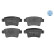 Brake Pad Set, disc brake MEYLE-ORIGINAL Quality 025 245 4016