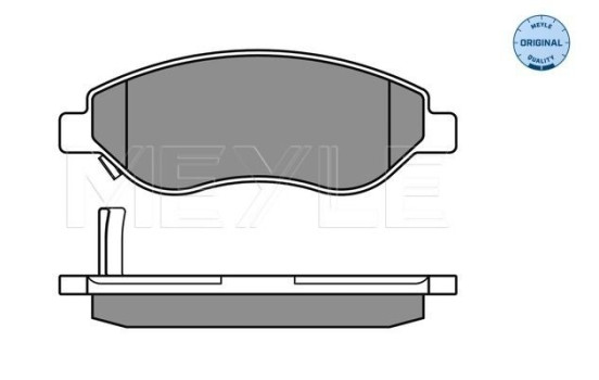 Brake Pad Set, disc brake MEYLE-ORIGINAL Quality 025 245 5019/W, Image 2