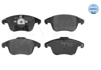 Brake Pad Set, disc brake MEYLE-ORIGINAL Quality 025 245 5719