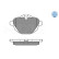 Brake Pad Set, disc brake MEYLE-ORIGINAL Quality 025 245 6118