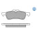 Brake Pad Set, disc brake MEYLE-ORIGINAL Quality 025 245 7415/W, Thumbnail 3