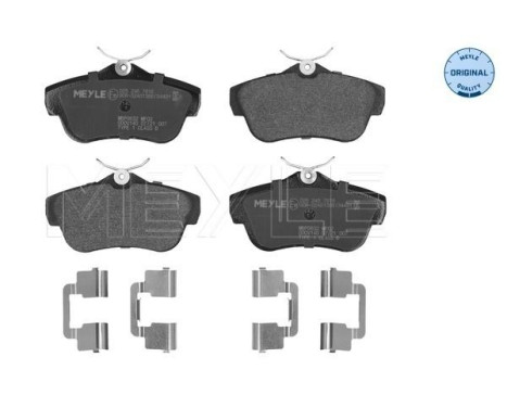 Brake Pad Set, disc brake MEYLE-ORIGINAL Quality 025 245 7816, Image 2