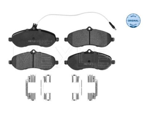 Brake Pad Set, disc brake MEYLE-ORIGINAL Quality 025 245 9518/W, Image 3