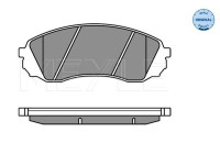 Brake Pad Set, disc brake MEYLE-ORIGINAL Quality 025 245 9717/W