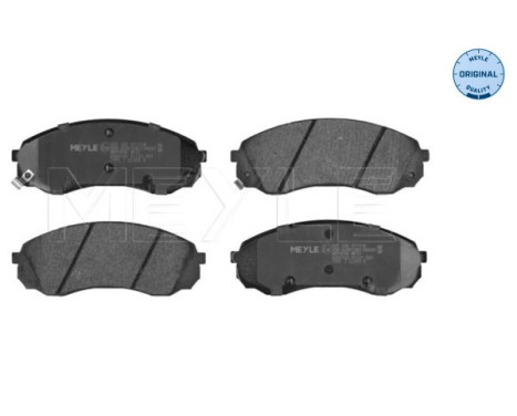 Brake Pad Set, disc brake MEYLE-ORIGINAL Quality 025 245 9717/W, Image 4