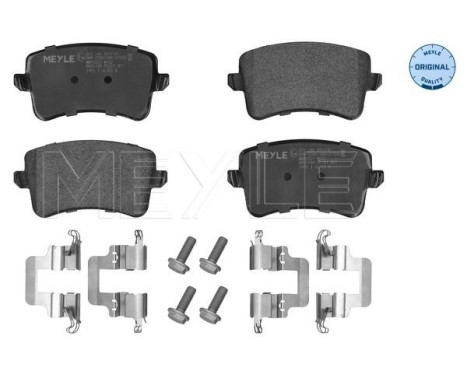 Brake Pad Set, disc brake MEYLE-ORIGINAL Quality 025 246 0617/K1, Image 3