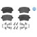 Brake Pad Set, disc brake MEYLE-ORIGINAL Quality 025 246 0617/K1, Thumbnail 3