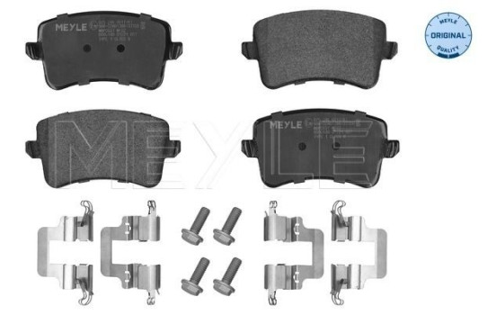 Brake Pad Set, disc brake MEYLE-ORIGINAL Quality 025 246 0617/K1, Image 3