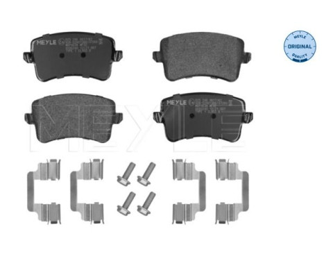 Brake Pad Set, disc brake MEYLE-ORIGINAL Quality 025 246 0617/K2, Image 2