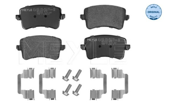 Brake Pad Set, disc brake MEYLE-ORIGINAL Quality 025 246 0617/K2, Image 2