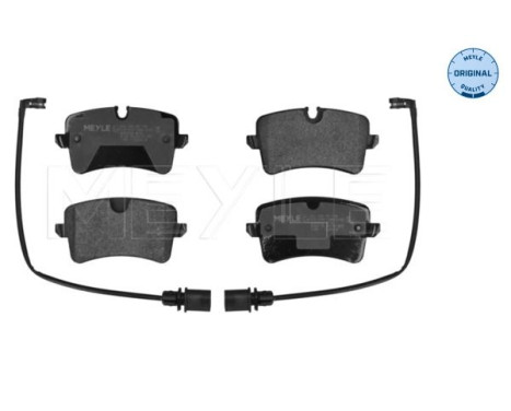 Brake Pad Set, disc brake MEYLE-ORIGINAL Quality 025 246 0617/W, Image 3