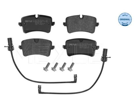Brake Pad Set, disc brake MEYLE-ORIGINAL Quality 025 246 0617/W, Image 3