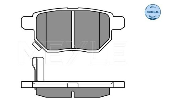 Brake Pad Set, disc brake MEYLE-ORIGINAL Quality 025 246 1015/W, Image 2