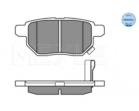 Brake Pad Set, disc brake MEYLE-ORIGINAL Quality 025 246 1015/W, Image 3