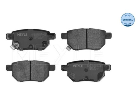 Brake Pad Set, disc brake MEYLE-ORIGINAL Quality 025 246 1015/W, Image 4