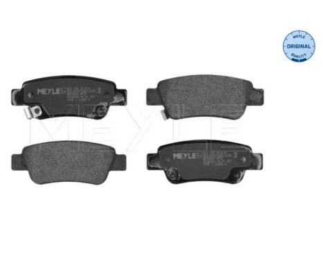 Brake Pad Set, disc brake MEYLE-ORIGINAL Quality 025 246 3516/W, Image 3