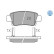 Brake Pad Set, disc brake MEYLE-ORIGINAL Quality 025 246 3516/W, Thumbnail 2