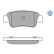 Brake Pad Set, disc brake MEYLE-ORIGINAL Quality 025 246 3516/W, Thumbnail 3