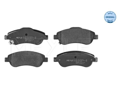 Brake Pad Set, disc brake MEYLE-ORIGINAL Quality 025 246 3819/W, Image 3