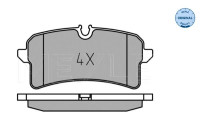 Brake Pad Set, disc brake MEYLE-ORIGINAL Quality 025 246 4317