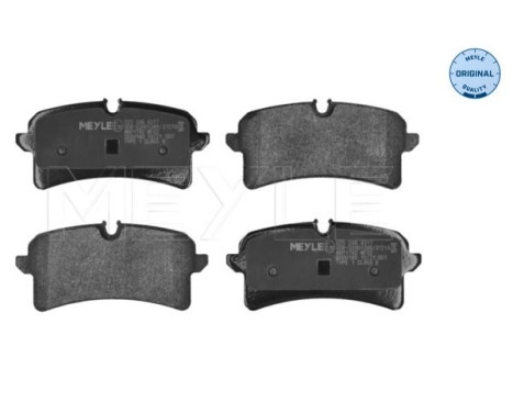 Brake Pad Set, disc brake MEYLE-ORIGINAL Quality 025 246 4317, Image 2