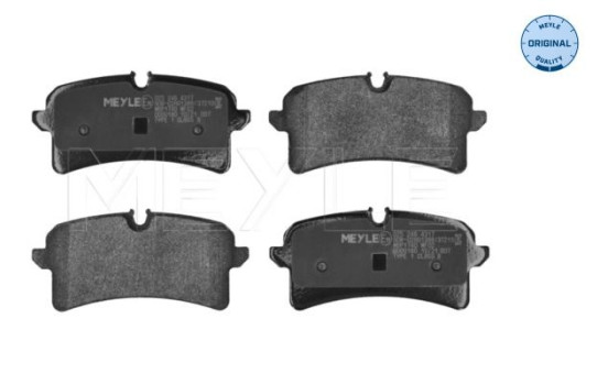 Brake Pad Set, disc brake MEYLE-ORIGINAL Quality 025 246 4317, Image 2