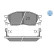 Brake Pad Set, disc brake MEYLE-ORIGINAL Quality 025 246 4815/W