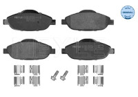 Brake Pad Set, disc brake MEYLE-ORIGINAL Quality 025 246 6017