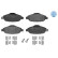 Brake Pad Set, disc brake MEYLE-ORIGINAL Quality 025 246 6017