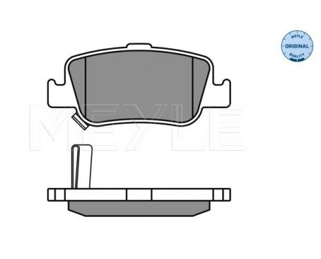 Brake Pad Set, disc brake MEYLE-ORIGINAL Quality 025 246 6415/W, Image 2