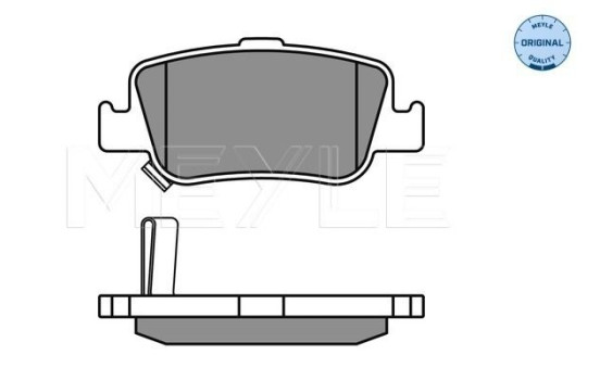 Brake Pad Set, disc brake MEYLE-ORIGINAL Quality 025 246 6415/W, Image 2