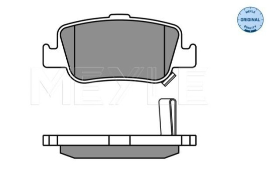 Brake Pad Set, disc brake MEYLE-ORIGINAL Quality 025 246 6415/W, Image 3