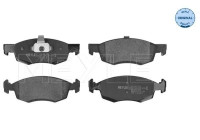 Brake Pad Set, disc brake MEYLE-ORIGINAL Quality 025 246 7318