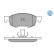 Brake Pad Set, disc brake MEYLE-ORIGINAL Quality 025 246 7318, Thumbnail 2