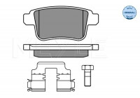 Brake Pad Set, disc brake MEYLE-ORIGINAL Quality 025 246 9216