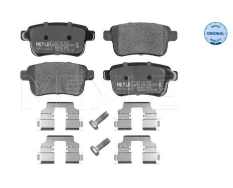 Brake Pad Set, disc brake MEYLE-ORIGINAL Quality 025 246 9216, Image 2