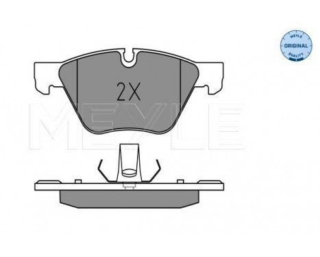 Brake Pad Set, disc brake MEYLE-ORIGINAL Quality 025 246 9719