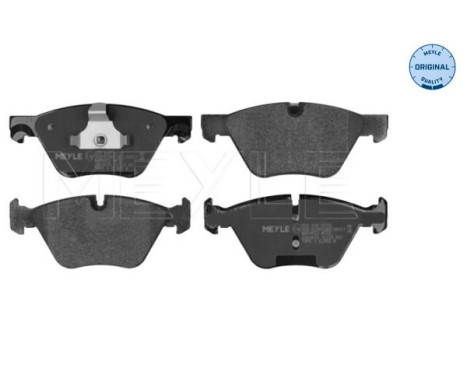 Brake Pad Set, disc brake MEYLE-ORIGINAL Quality 025 246 9719, Image 3