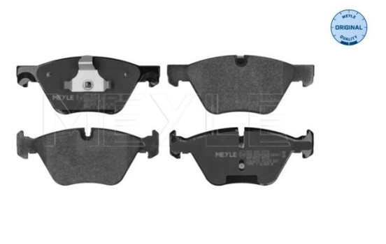 Brake Pad Set, disc brake MEYLE-ORIGINAL Quality 025 246 9719, Image 3