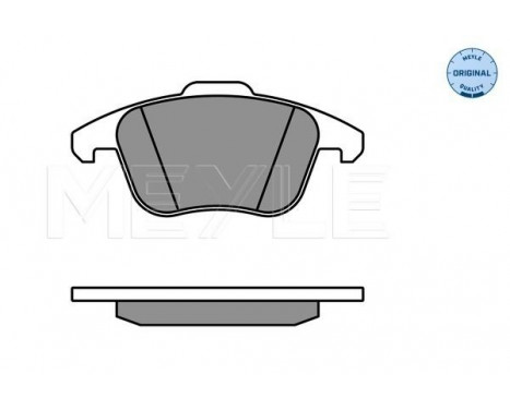 Brake Pad Set, disc brake MEYLE-ORIGINAL Quality 025 247 0520/W, Image 2