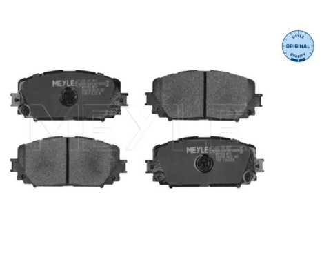 Brake Pad Set, disc brake MEYLE-ORIGINAL Quality 025 247 0817, Image 2