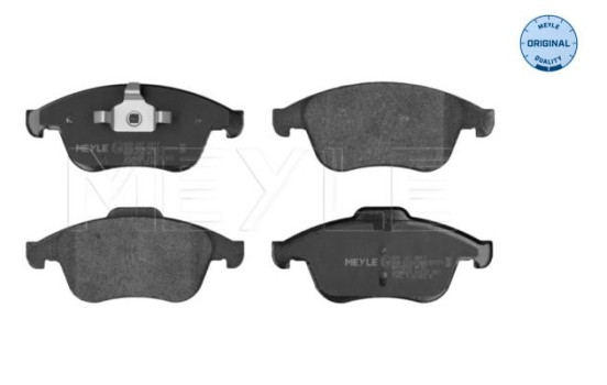 Brake Pad Set, disc brake MEYLE-ORIGINAL Quality 025 247 0917